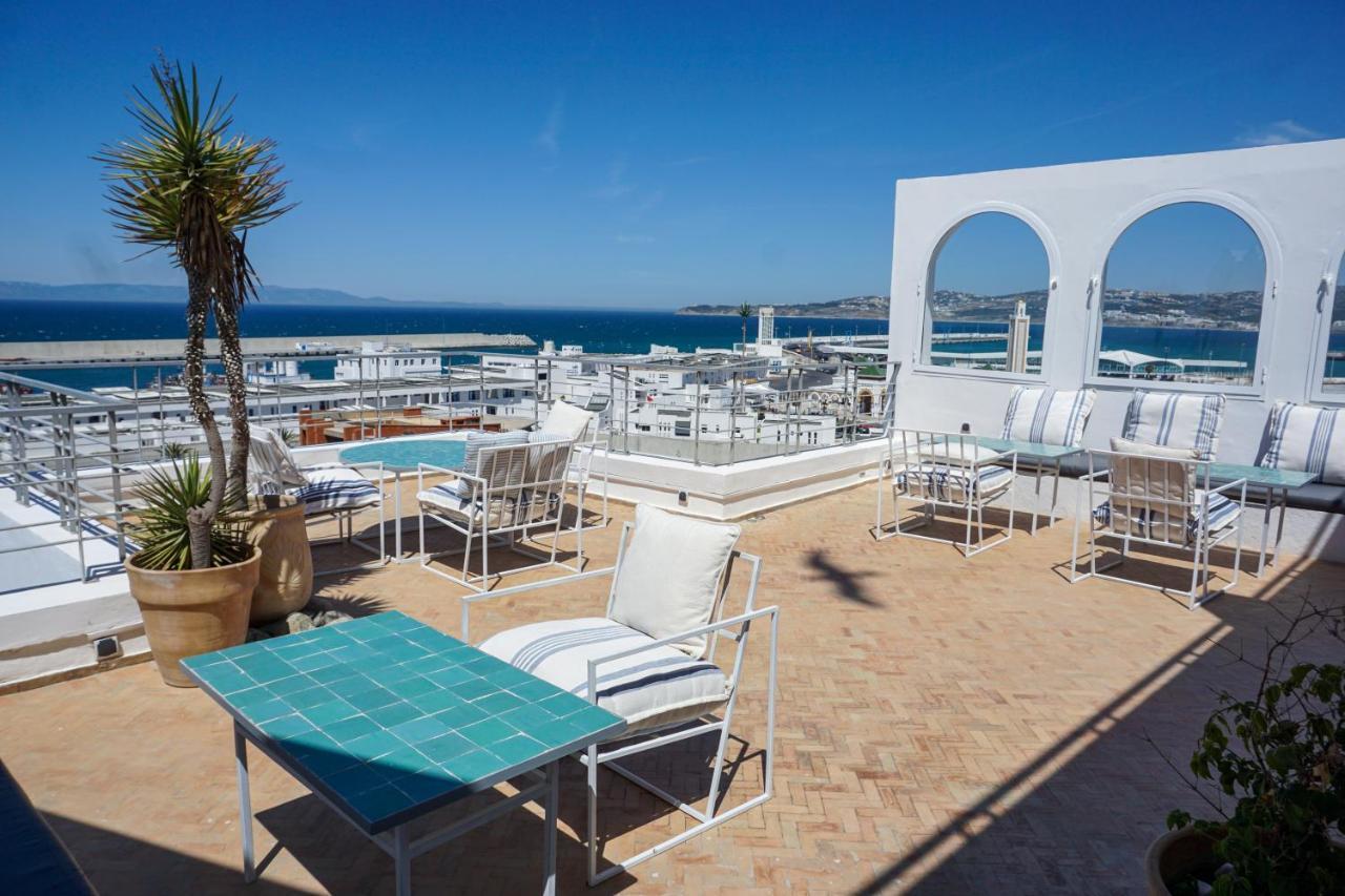 Vue Imprenable Le Balcon De Tanger Hotell Exteriör bild