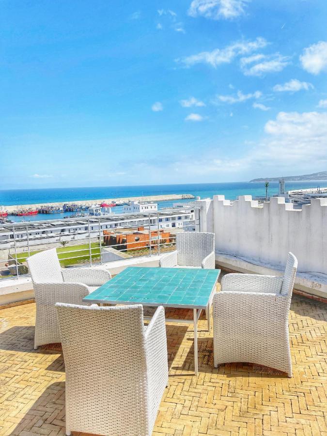 Vue Imprenable Le Balcon De Tanger Hotell Exteriör bild