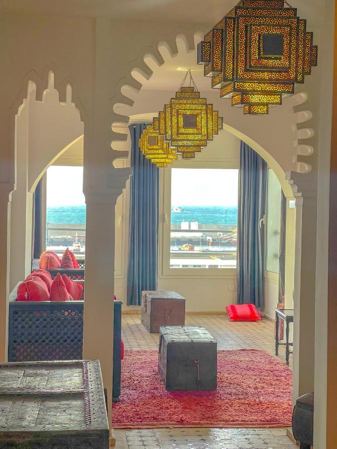 Vue Imprenable Le Balcon De Tanger Hotell Exteriör bild