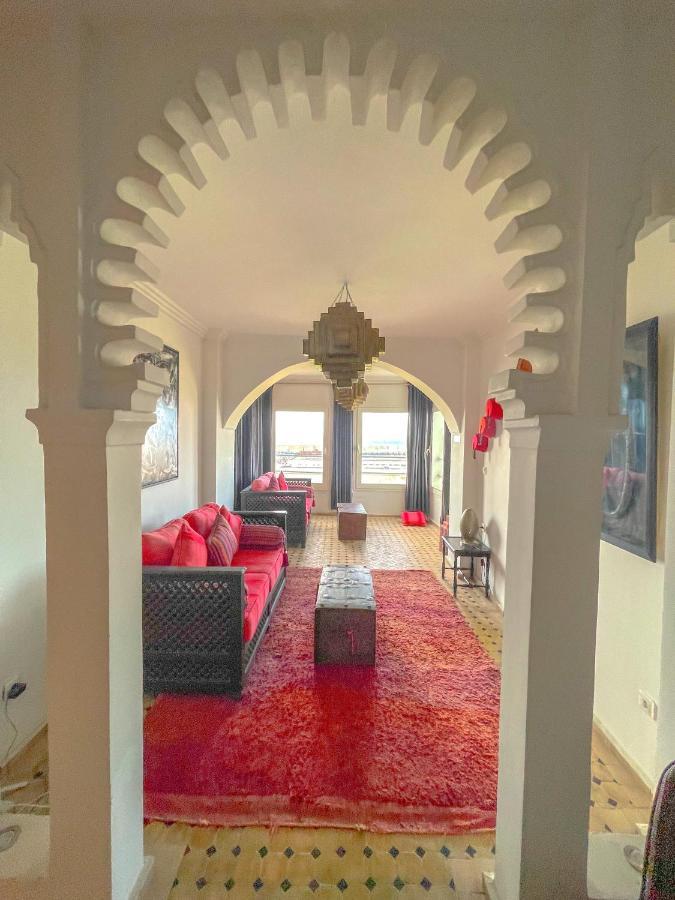 Vue Imprenable Le Balcon De Tanger Hotell Exteriör bild